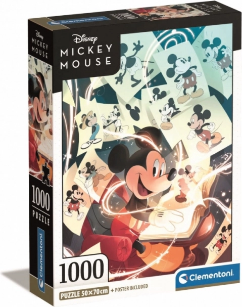 Puzzle 1000 dielikov Kompaktný Mickey Mouse Oslava