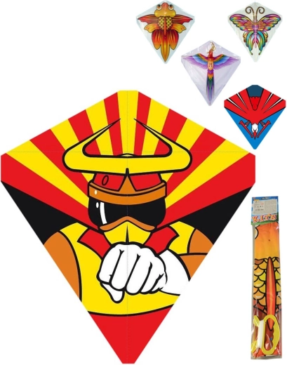 Lietajúci šarkan s obrázkom 60 × 66 cm – 1 kus