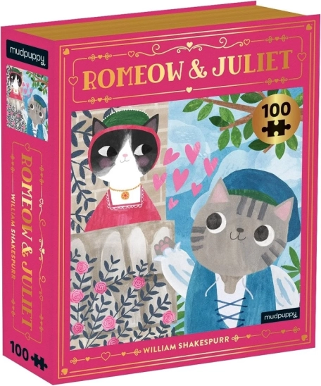 Puzzle Mačky Romeow & Juliet 100 dielikov
