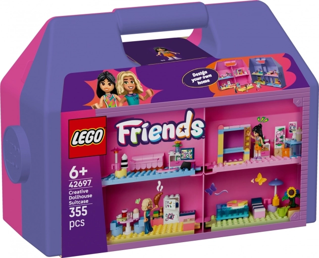 LEGO Friends kreatívny kufrík s domčekom pre bábiky