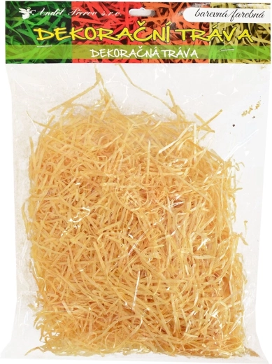 Dekoratívna drevitá tráva z drevitej vlny, prírodná 50 g