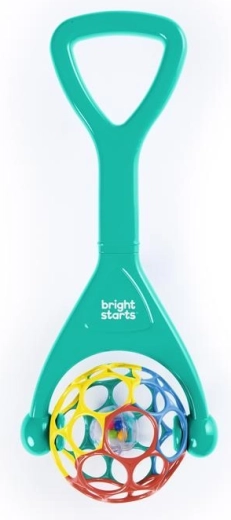 Oball Roller tyrkysový pre prvé krôčiky 6m+