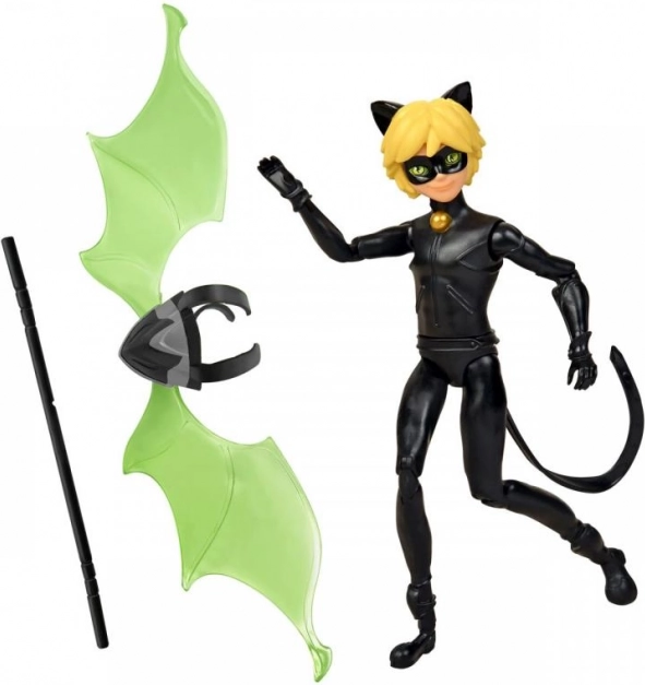 Zázračná Cat Noir figúrka s bojovými krídlami