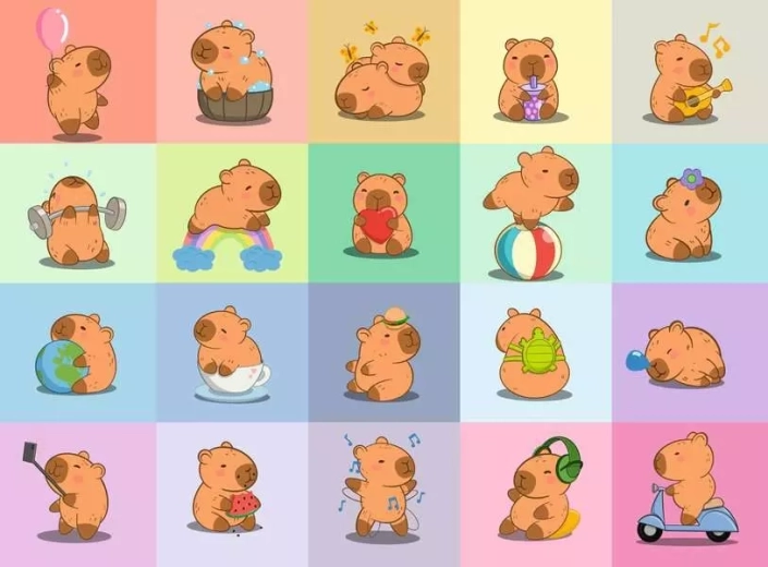 Puzzle RAVENSBURGER Kapibara XXL 100 dielikov