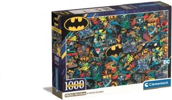 Clementoni Compact puzzle Batman 1000 dielikov