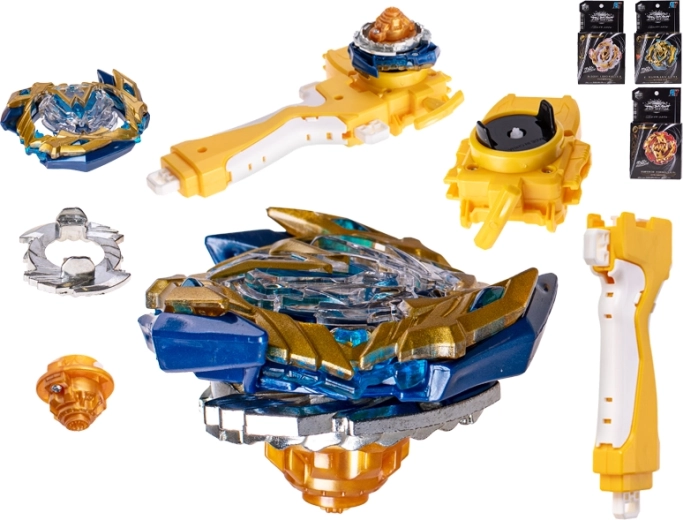 TopGyro spinner s vystreľovačom v štýle Beyblade