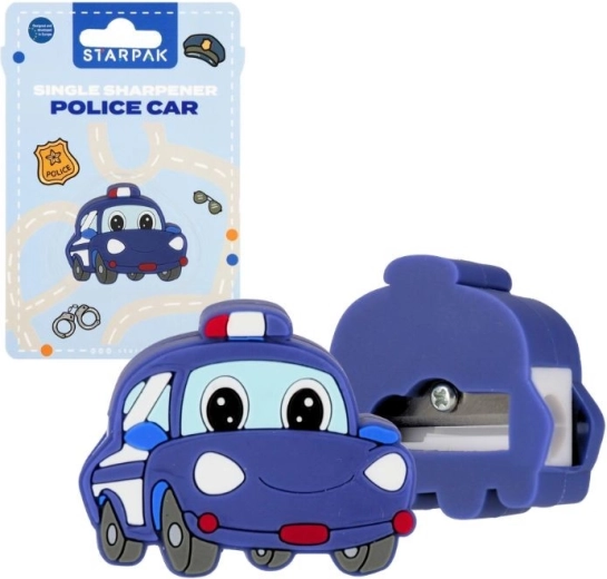 Strúhadlo v tvare policajného auta - 1 kus