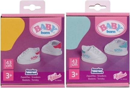 BABY born tenisky pre bábiky 43 cm – 2 farby