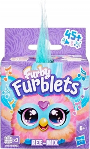 Furby Furblets Ree-Mix interaktívny mini plyšák so zvukmi
