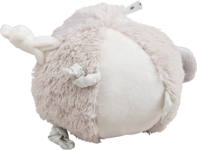 Bigjigs Baby medvedík hrkálka – aktívna plyšová lopta