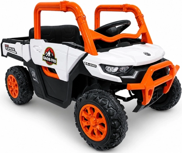Detské elektrické off-road autíčko 4x4 24 V oranžové