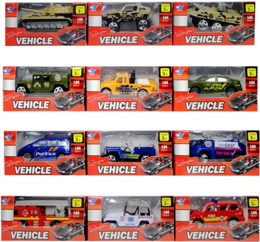 Autíčko 1:64 – mix modelov