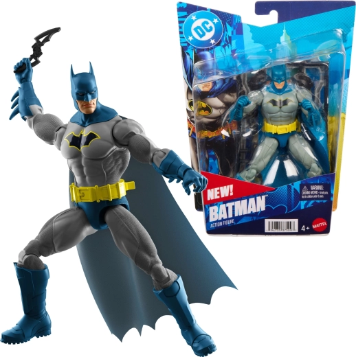 Mattel DC Comics figúrka Batman 17 cm s príslušenstvom