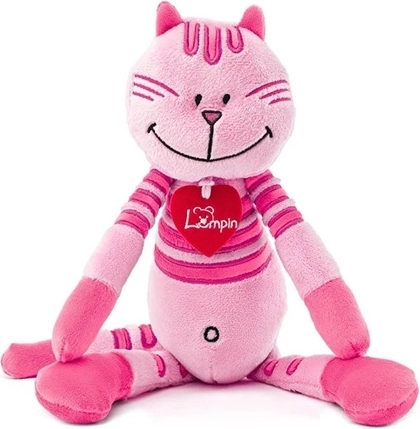 Woodyland Lumpin plyšová mačka Rosalie ružová 38 cm