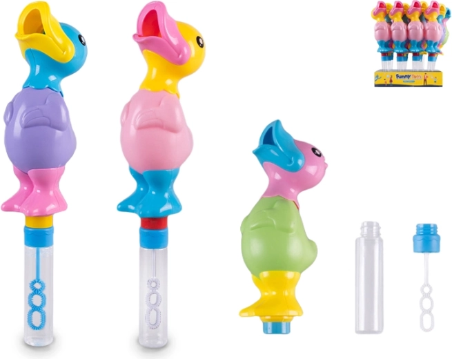 Bublifuk s pískajúcou kačičkou 30 cm