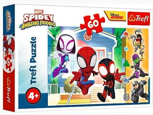 Puzzle 60 dielikov – vo svete SPIDEY od Trefl