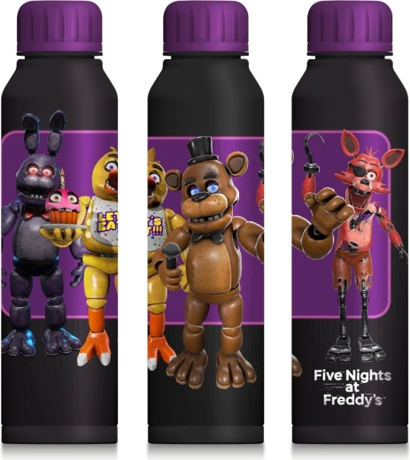 Kovová fľaša Five Nights at Freddy’s