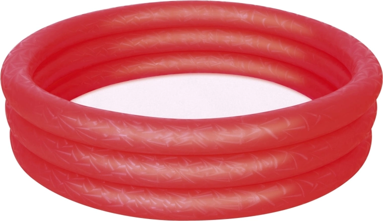 Nafukovací bazénik BESTWAY Splash 'N Smile 122 × 25 cm – červený