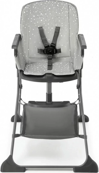 Skladacia jedálenská stolička FOLDEE sivá