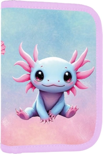 Školský peračník jednoposchodový Axolotl Oxybag