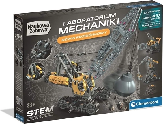 Vedecká stavebnica – mechanický demolačný žeriav (laboratórium) - 1 kus