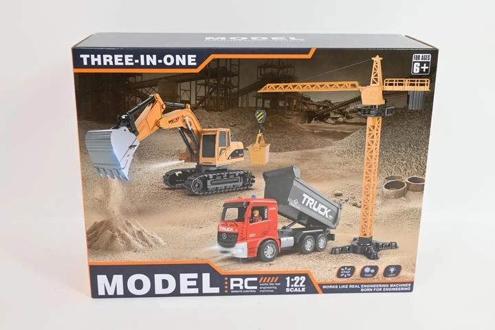 RC stavebnica 3 v 1 s USB nabíjaním