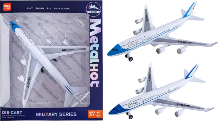 Kovový model dopravného lietadla Airliner 1:400 Sparkys