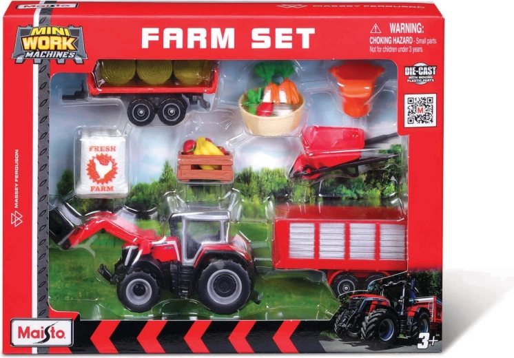 Farmársky set Maisto Massey Ferguson