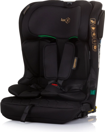 Autosedačka i-Size 76–150 cm s Isofix CHIPOLINO Lux X – Obsidian