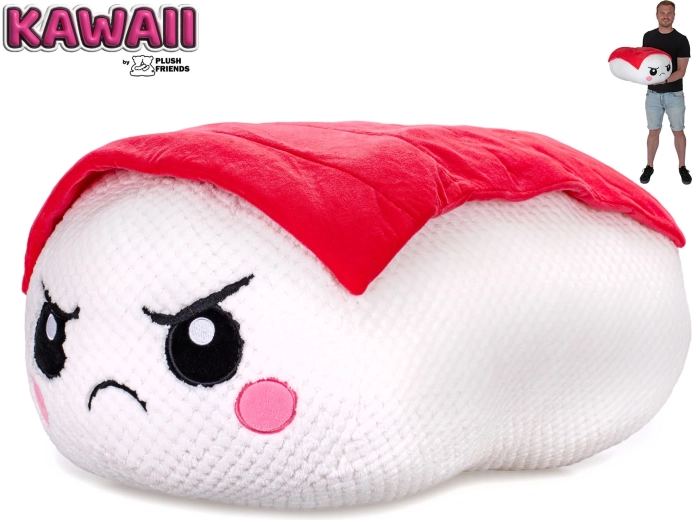 Plush Friends Kawaii plyšové sushi nigiri tuniak 60 cm