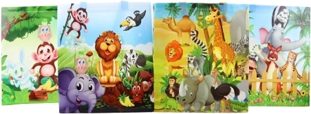 Darčeková taška so safari zvieratkami
