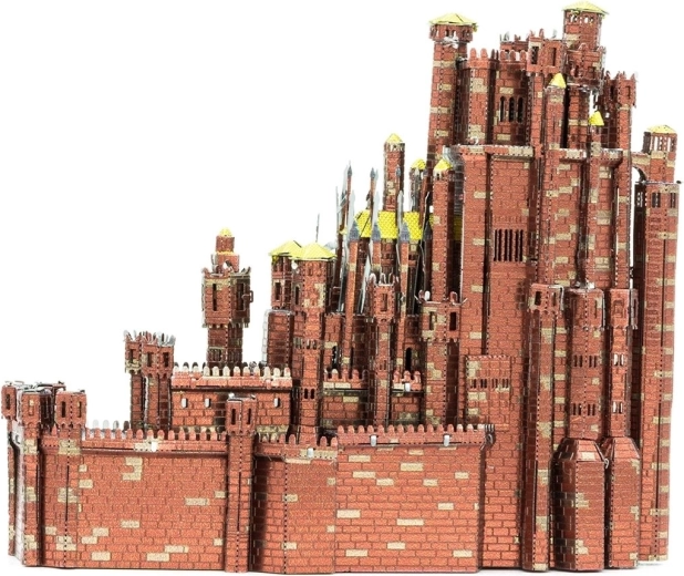 Metal Earth 3D puzzle Hra o tróny: Červená pevnosť (ICONX)
