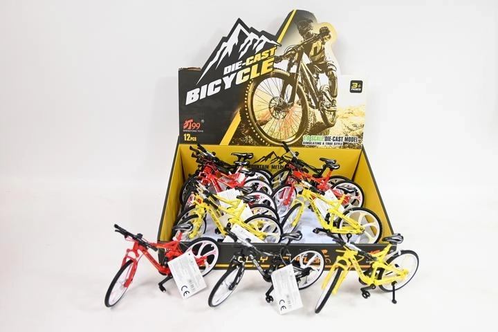Kovová miniatura crossového bicykla 19 cm