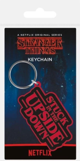 Gumová kľúčenka Stranger Things Stuck in The Upside Down