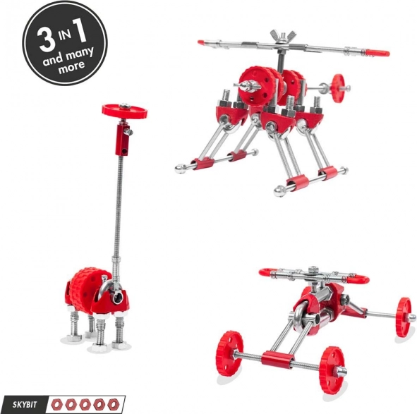 Stavebnica vrtuľníkbit The OffBits 3 v 1