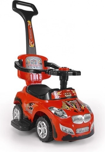 Šťastné vozidlo červené