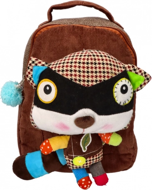 Detský batoh EcoSnoopers s mývalom