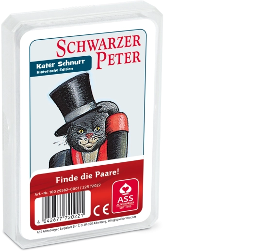 Ass Altenburger Schwarzer Peter „Kater Schnurr“ – kartová hra - 1 kus