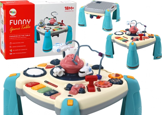 Detský Interaktívny Vzdelávací Stolík V Tvare Klavíra