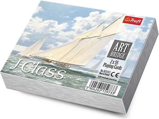 Súprava kariet ART BRIDGE – J-Class, bridžový formát