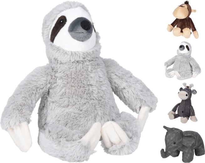 Zarážka do dverí 21 cm s vnútorným závažím, polyester, mix farieb