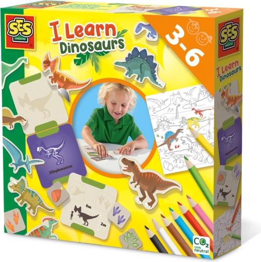 Učím sa s dinosaurami – nauč sa spoznávať dinosaury