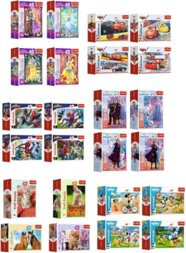 Mini puzzle 54 dielikov