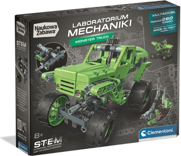 Laboratórium mechaniky – monster truck 2 v 1 stavebnica