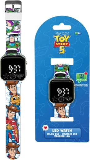 Detské LED hodinky Toy Story 5 Woody