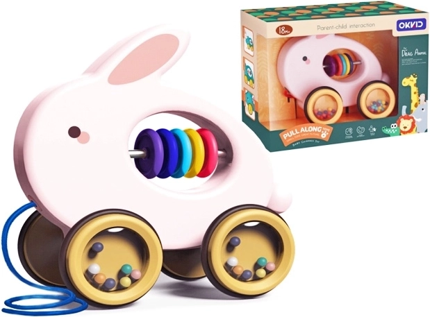 Ťahacie zvieratko – zajačik