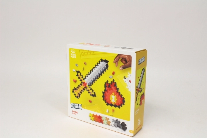 Plus-Plus Puzzle by Number dobrodružstvo s mečom, 250 dielikov