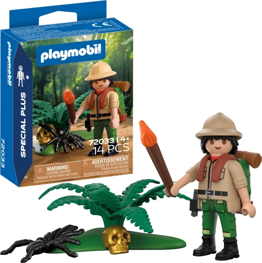 Playmobil Special Plus – dobrodruh s doplnkami, 14 dielov