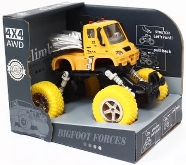 Kovové terénne autíčko 4x4 s odpružením