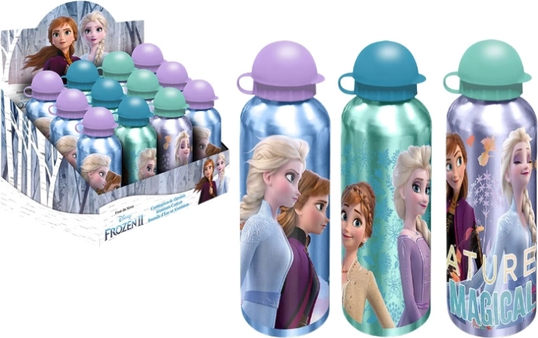 Hliníková fľaša na pitie Frozen